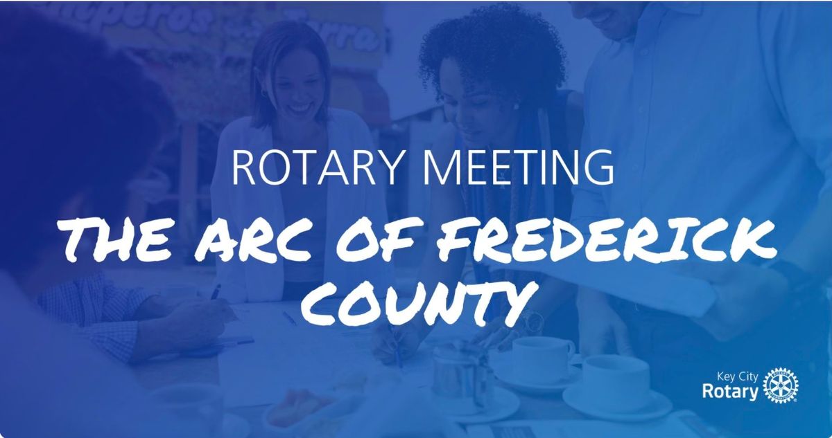 May 23: Rotary Meeting 