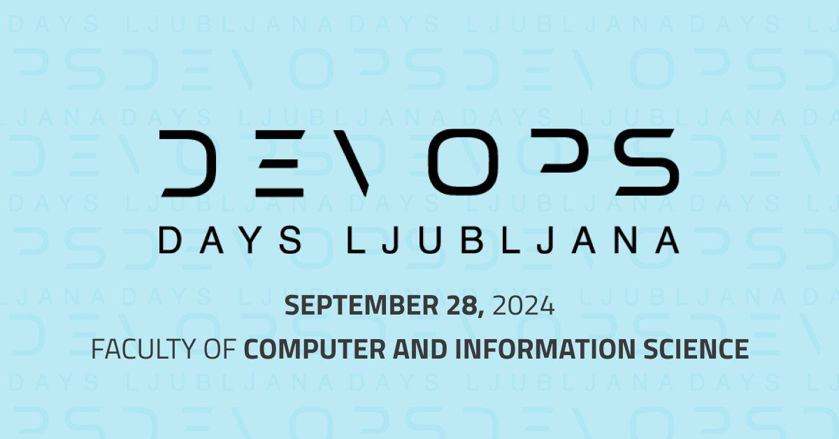 DevOpsDays Ljubljana 2024 