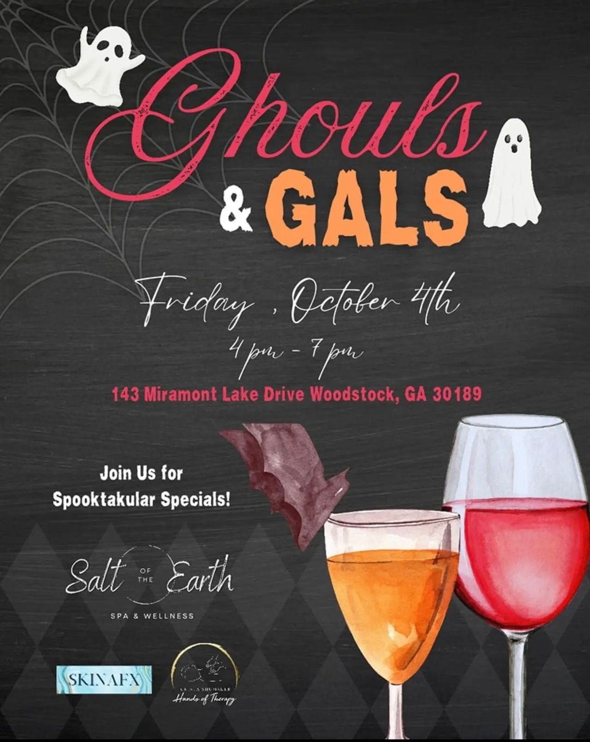 Ghouls & Gals Spa Special Event