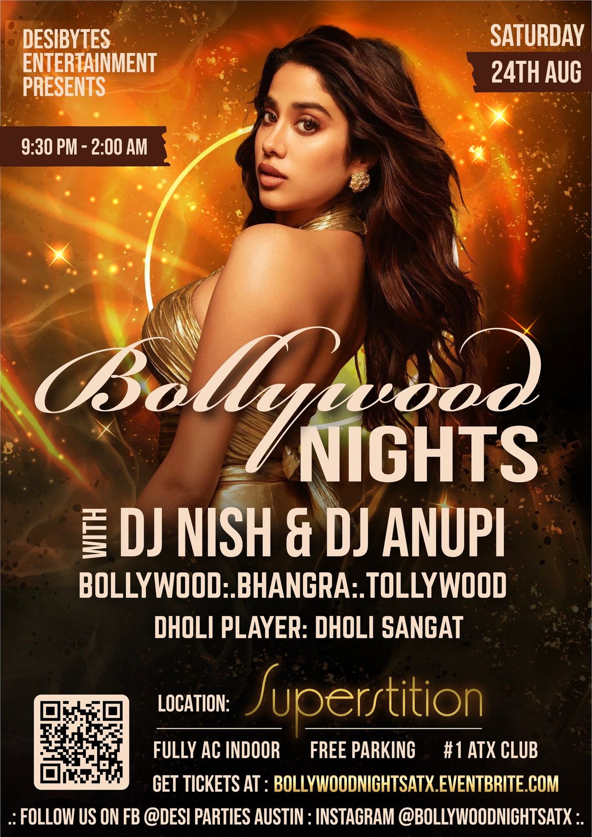 Bollywood Nights - ATX Biggest Bollywood Party - DJ Nish :. DJ Anupi