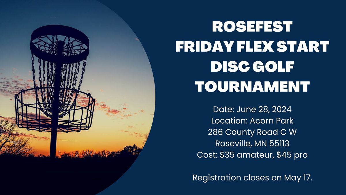 Rosefest Disc Golf Tournament