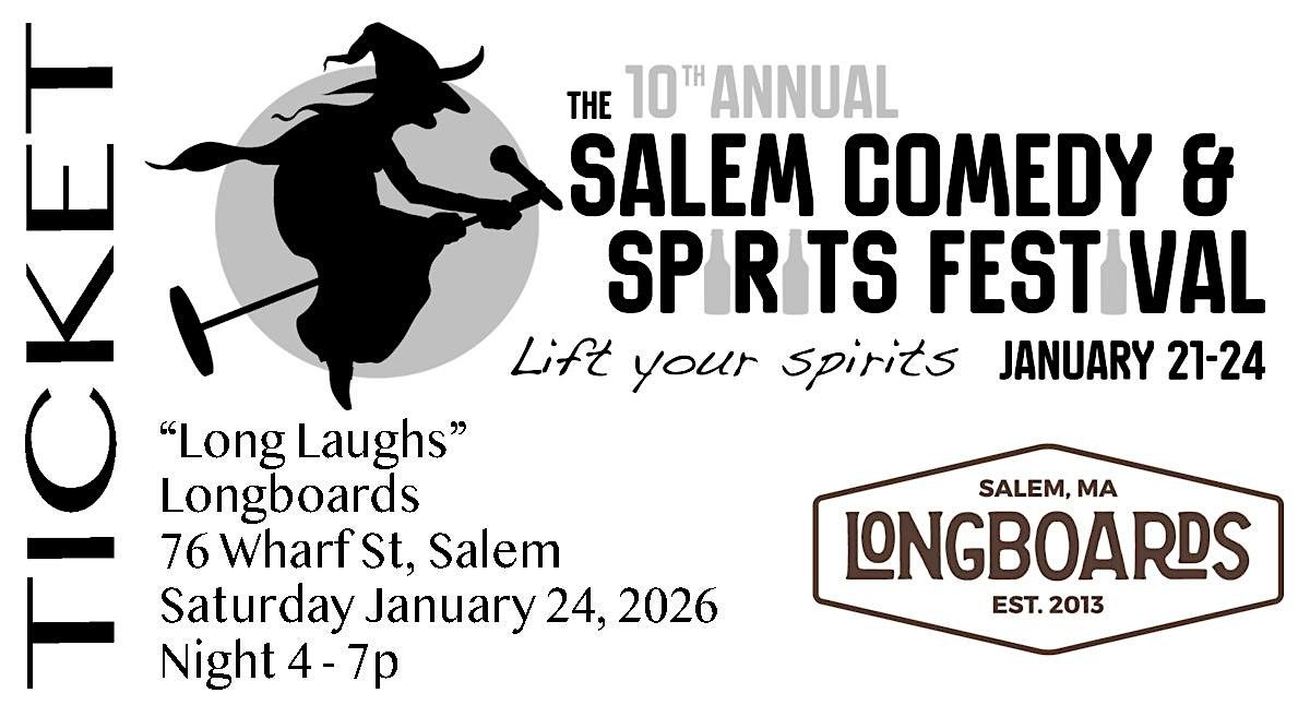 2026 Salem Comedy & Spirits Festival: Long Laughs at Longboards (night4)