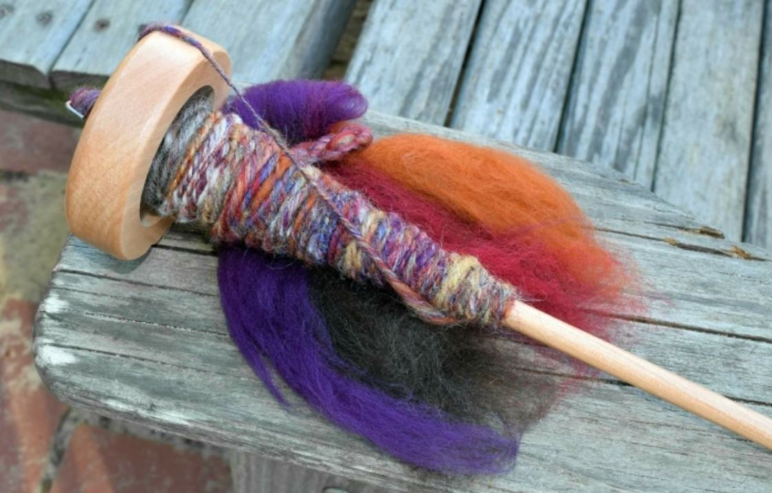 Drop Spindle Spinning with Margi Wright