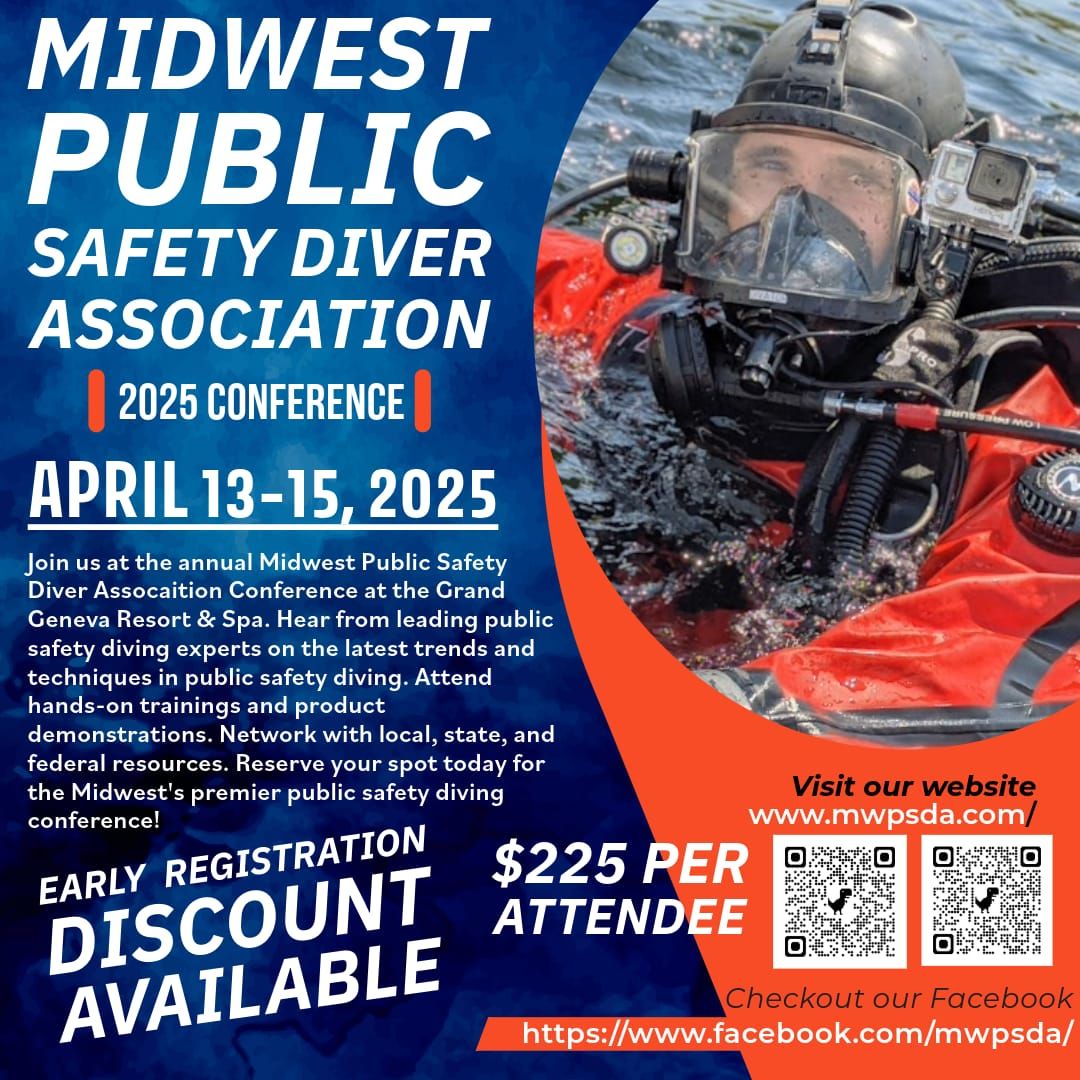 Midwest Public Safety Divers Association 2025 Conference 