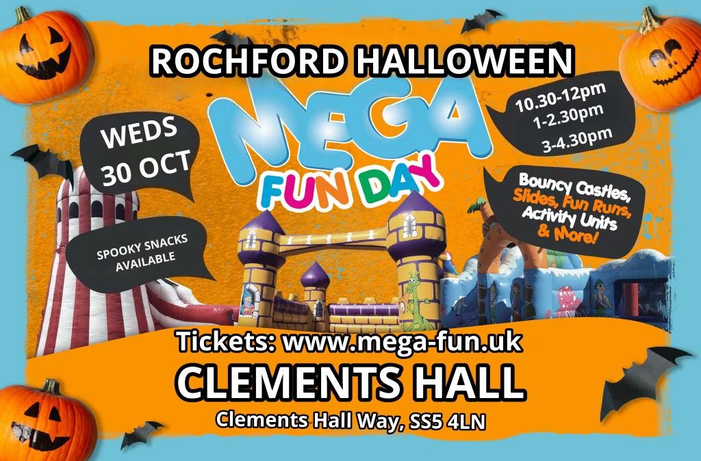 \ud83d\udc7b CLEMENTS HALL HALLOWEEN MEGA FUN - 30th Oct \ud83d\udc7b