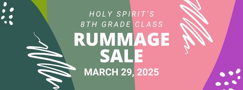 8th Grade Rummage Sale