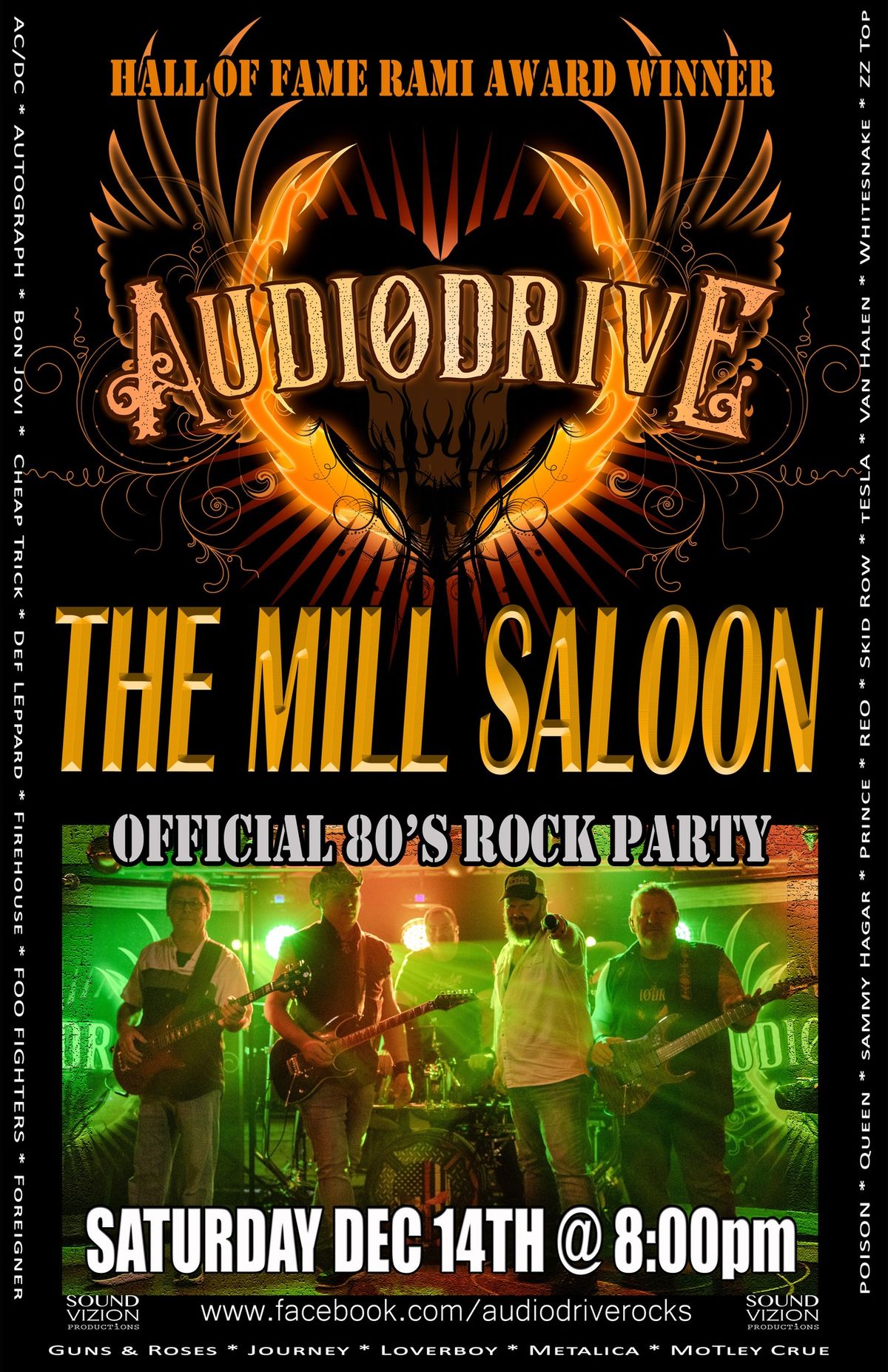 80's Rockin The Mill Saloon