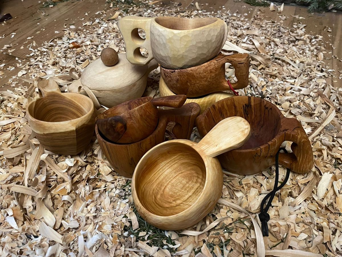 Kuksa mug carving workshop