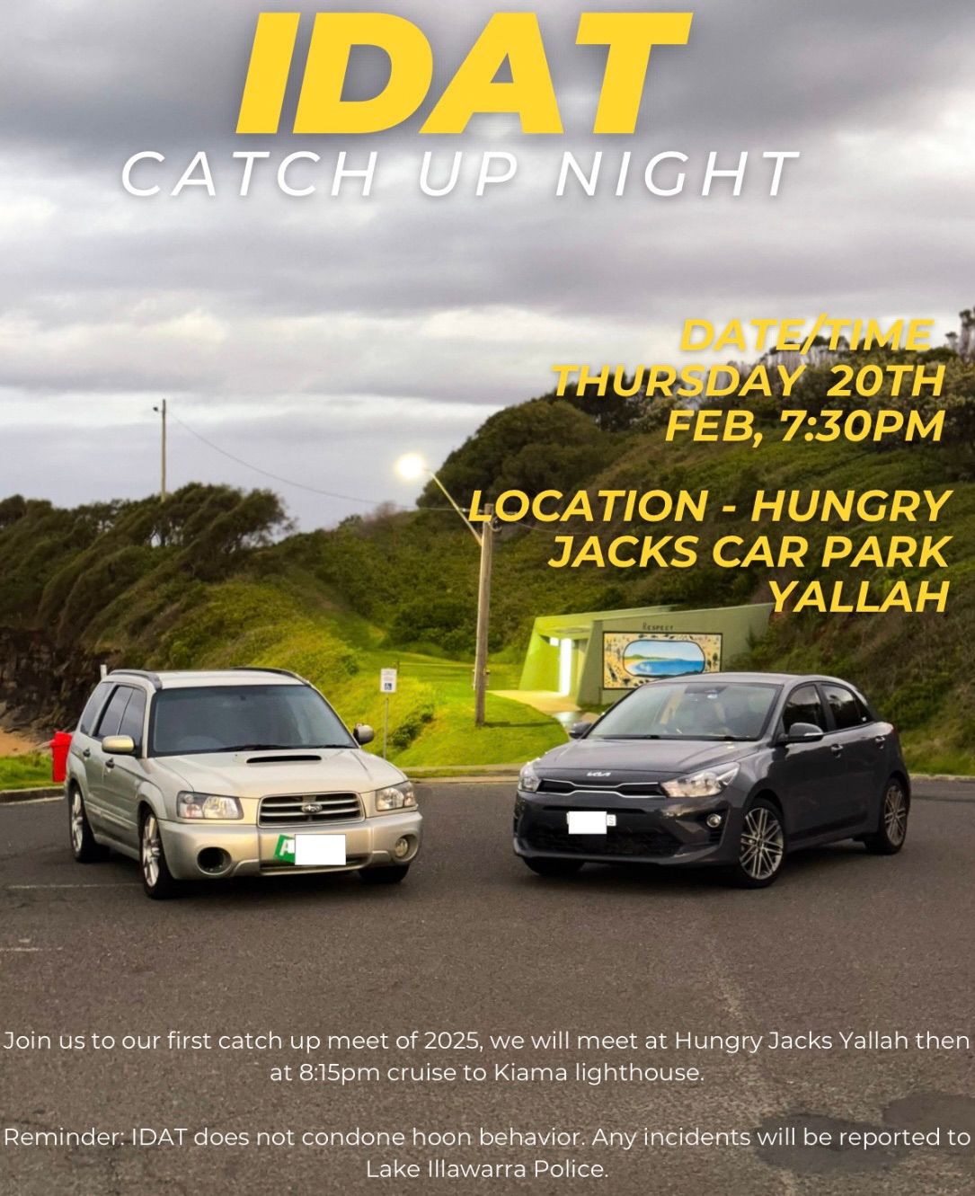 IDAT - CATCH UP NIGHT + CRUISE