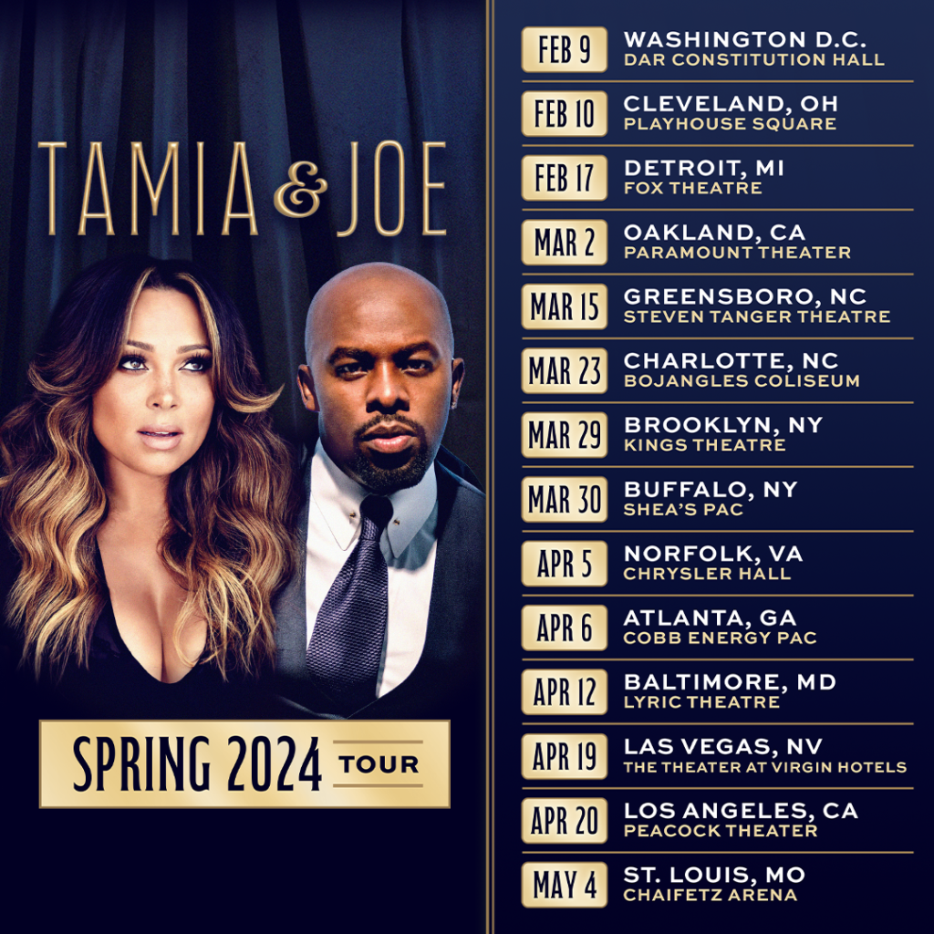 Tamia with Joe