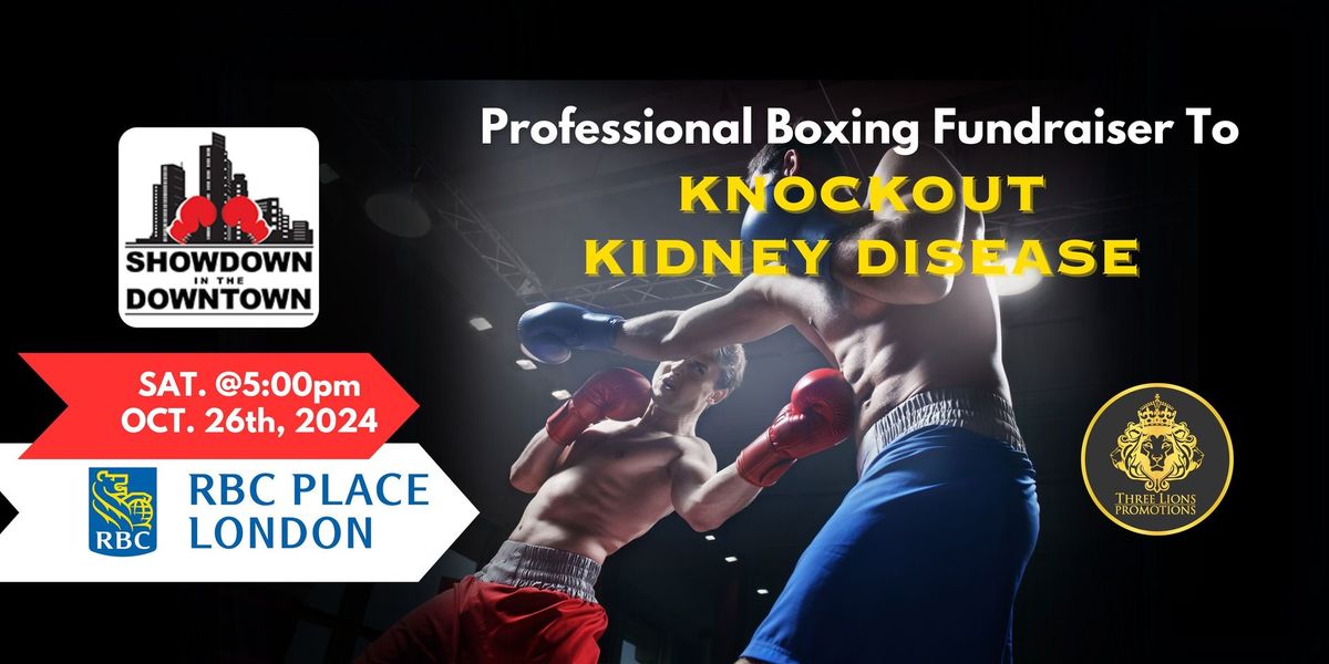 Showdown in the Downtown 2024 - Professional Boxing Fundraiser