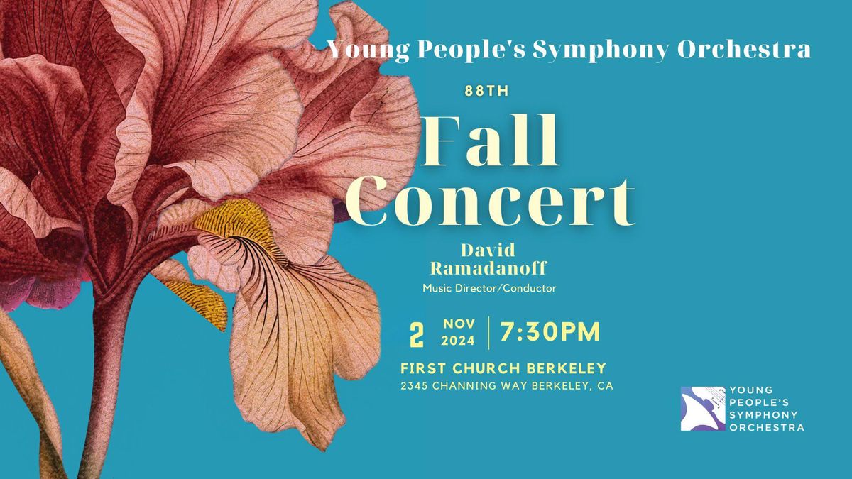 Young People's Symphony Orchestra 88th Season Opening Concert