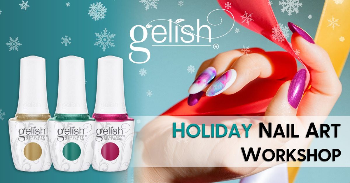 GELISH Holiday Nail Art Workshop