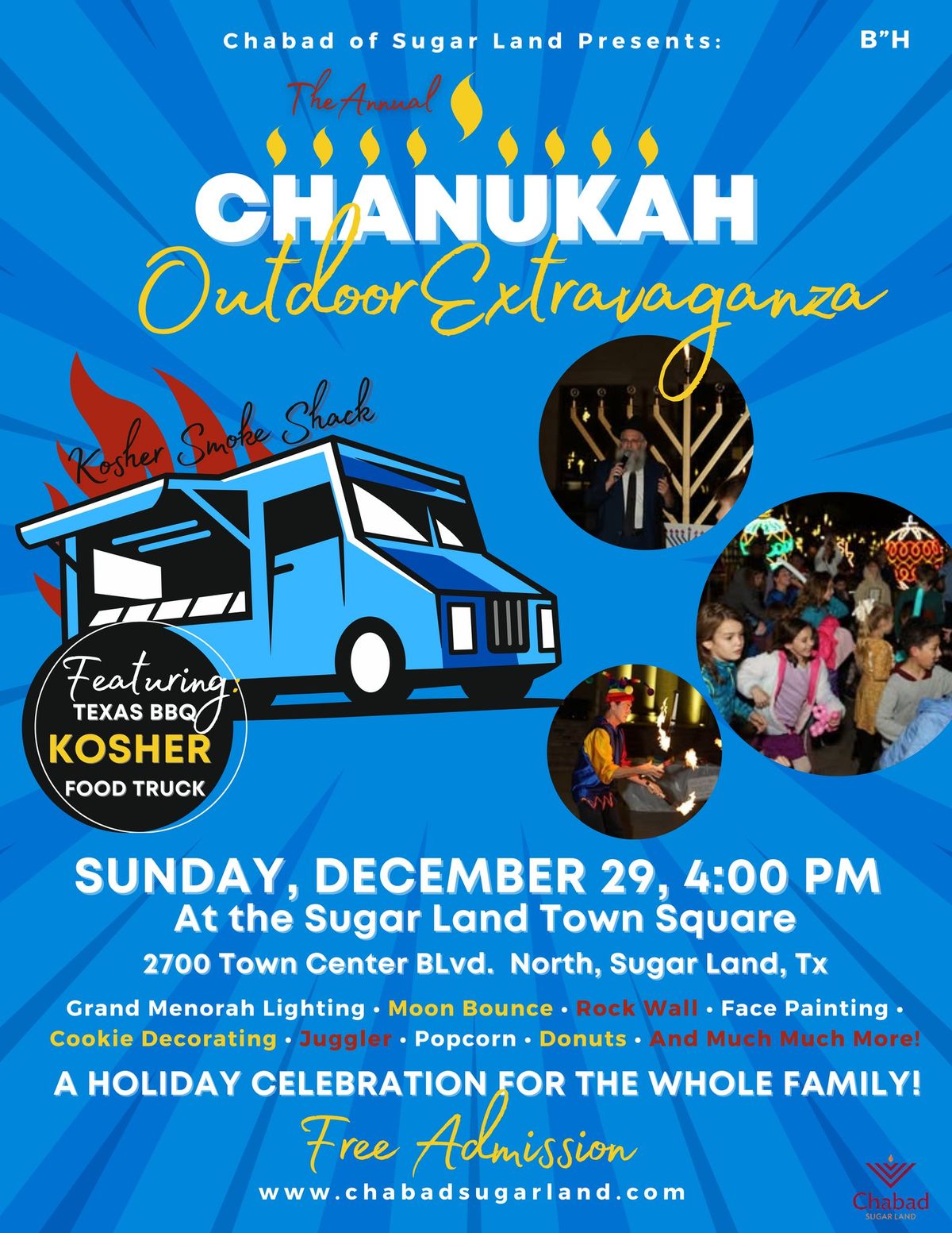 The Annual Chanukah Outdoor Extravaganza!