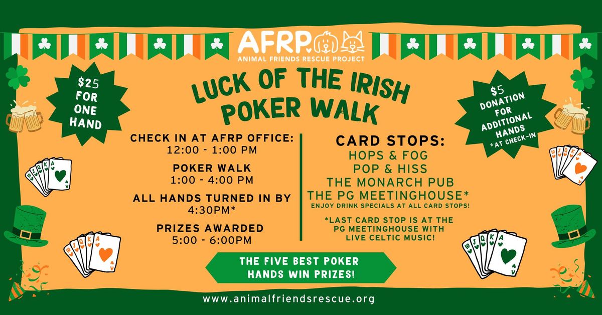 Luck of the Irish Poker Walk!