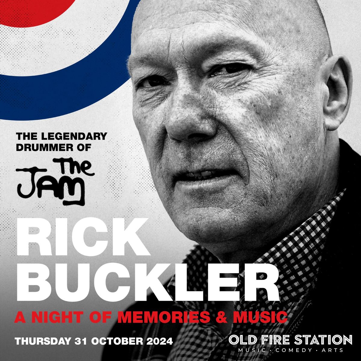 Rick Buckler of The Jam\/\/ Old Fire Station \/\/ Carlisle