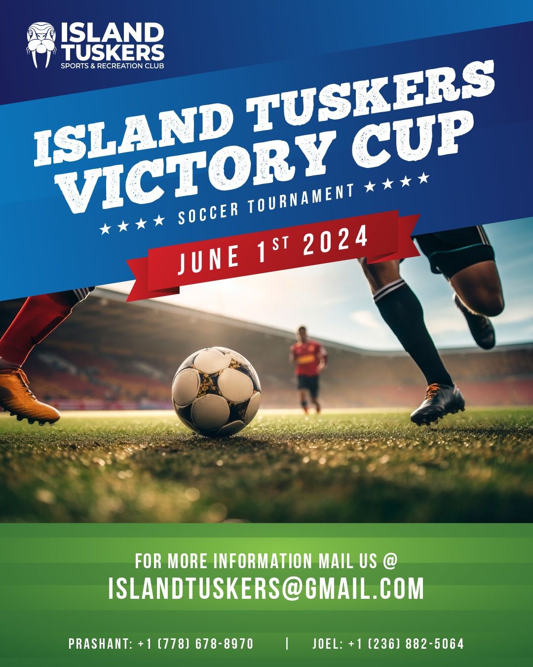Island Tuskers Victory Cup Soccer Tournament