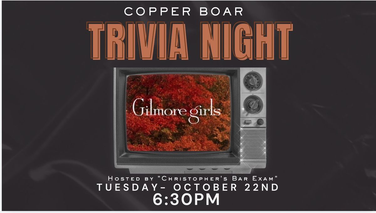 Gilmore Girls Trivia Night 