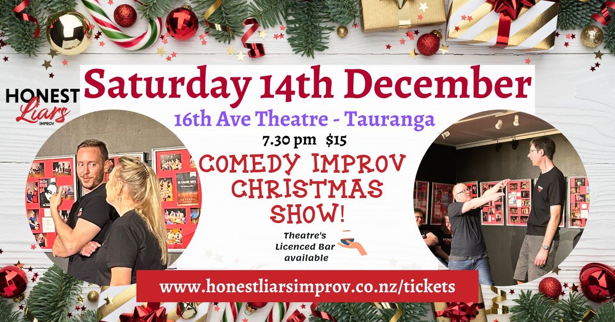 Improv Comedy Christmas Show with The Honest Liars