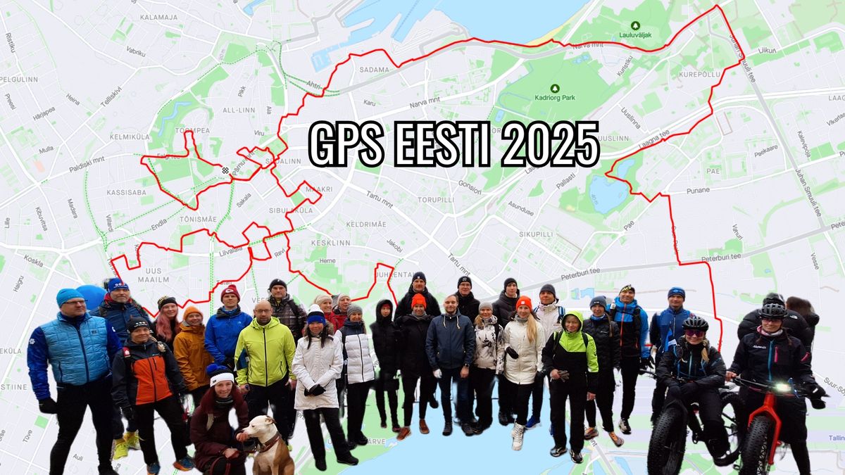 GPS Eesti kaart I Vabariigi aastap\u00e4ev 2025