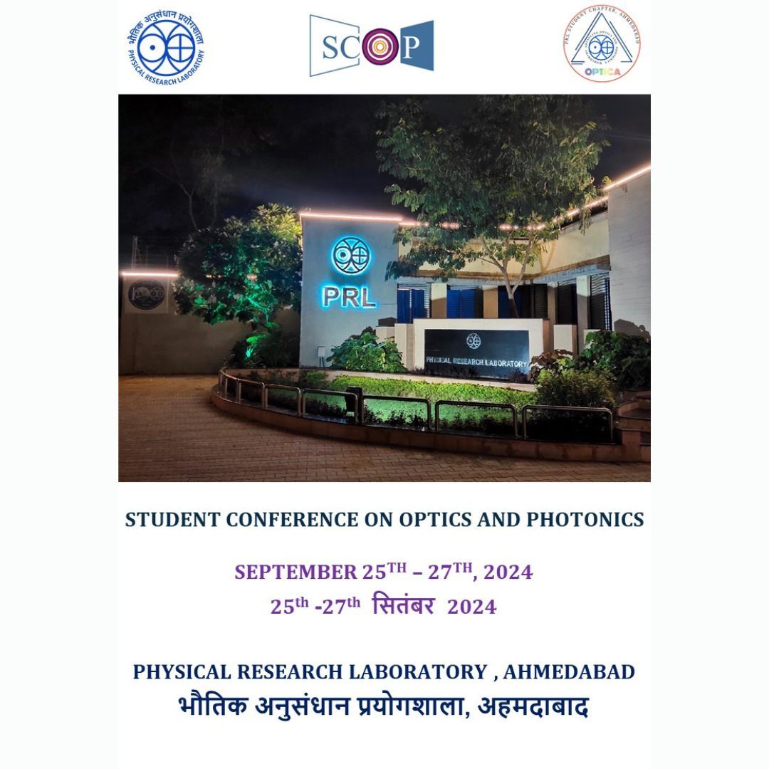 STUDENT CONFERENCE ON OPTICS AND PHOTONICS -2024