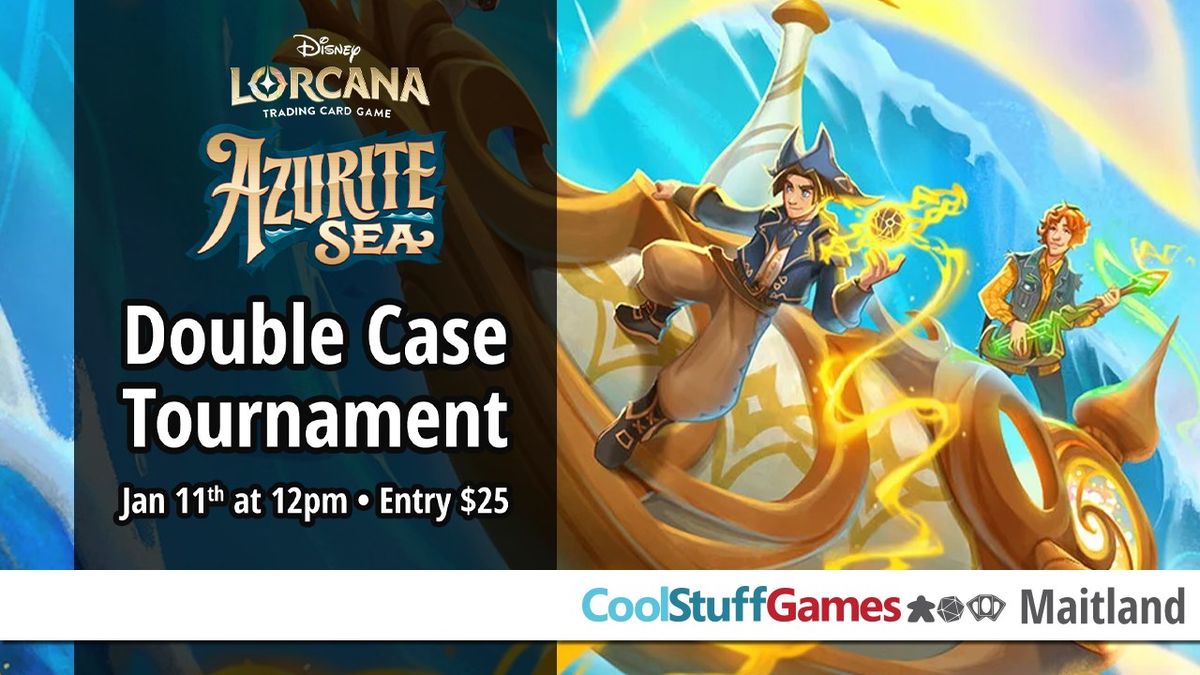 CSG Maitland Azurite Sea Double Case Tournament