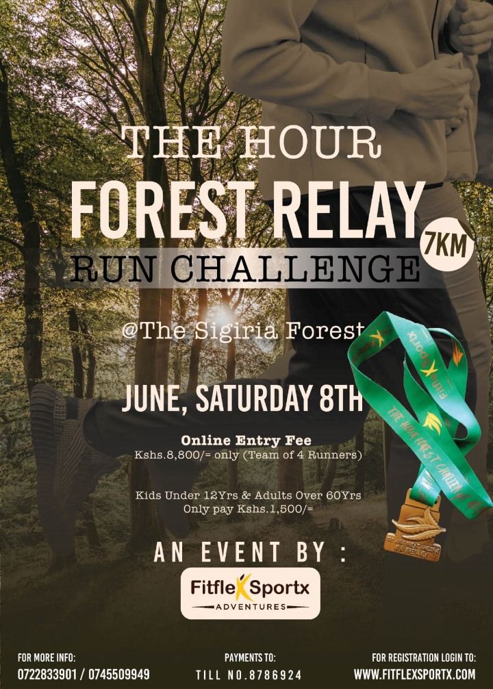 THE HOUR FOREST RELAY RUN CHALLENGE 
