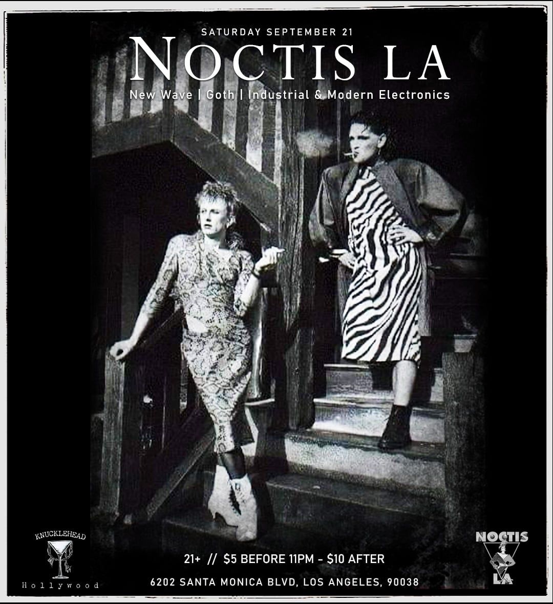 Noctis LA : New Wave, Goth, Industrial & Modern Electronics