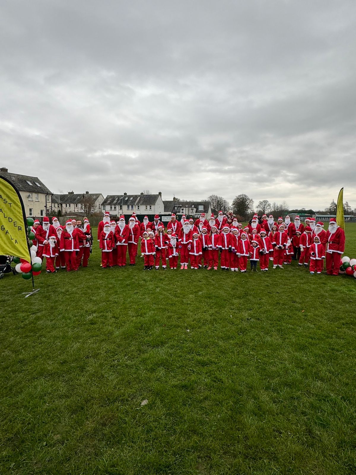 East Calder Gala Santa Run 2024