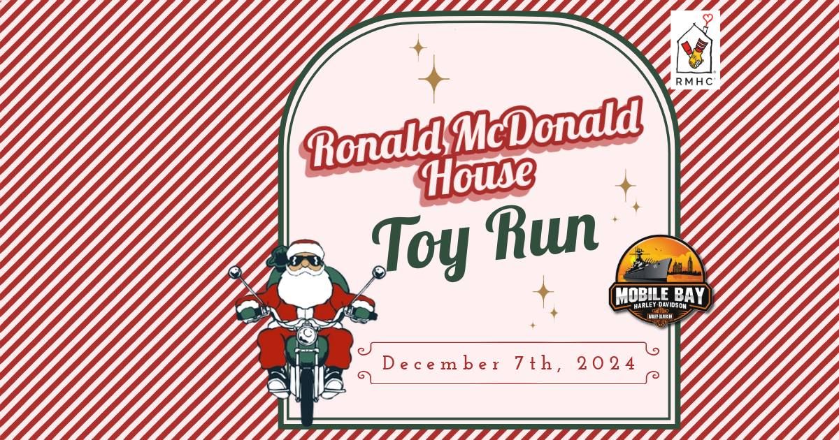 Ronald McDonald House Toy Run!