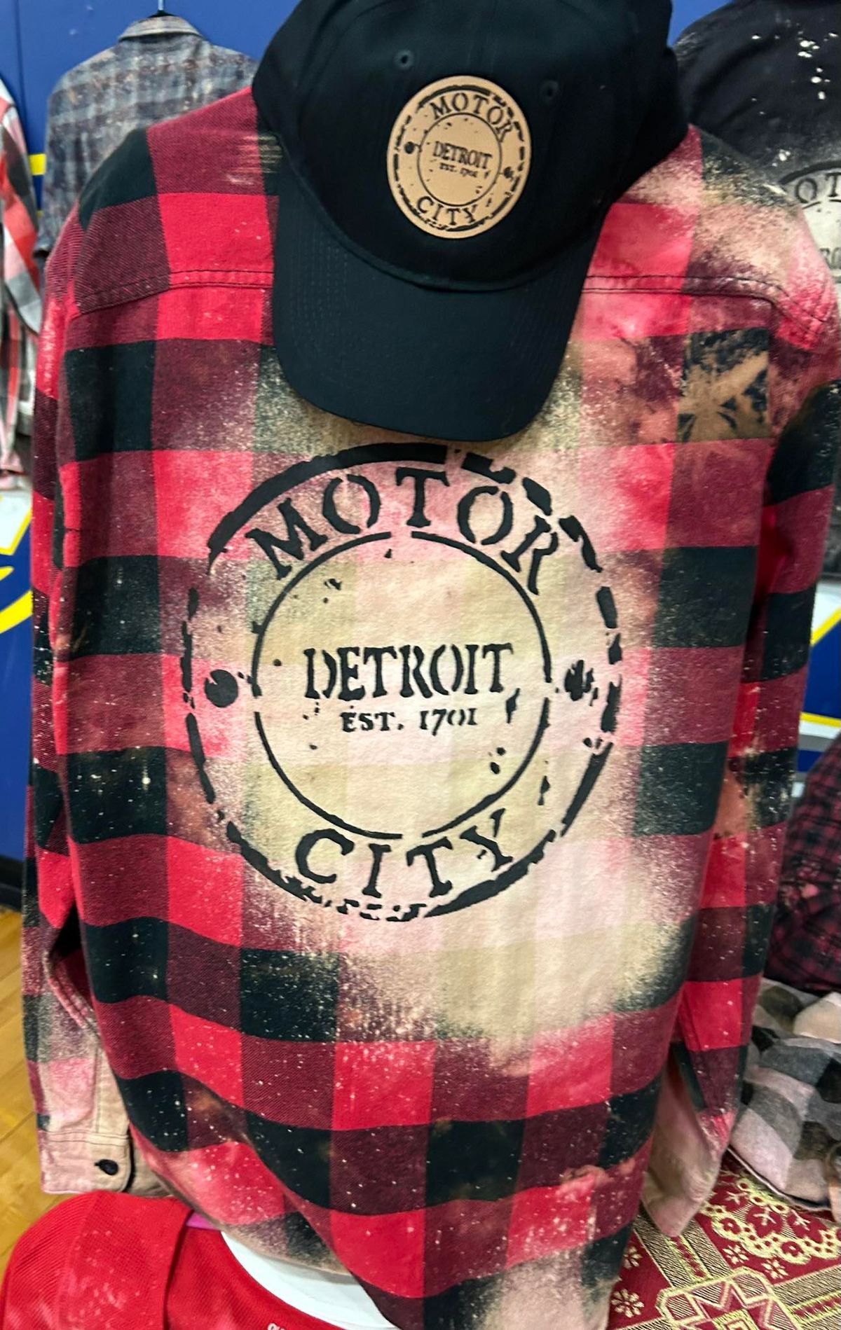 Motor City Flannel is at Shipshewana-Warren