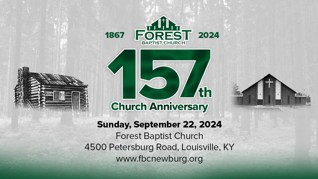 157th Church Anniversary