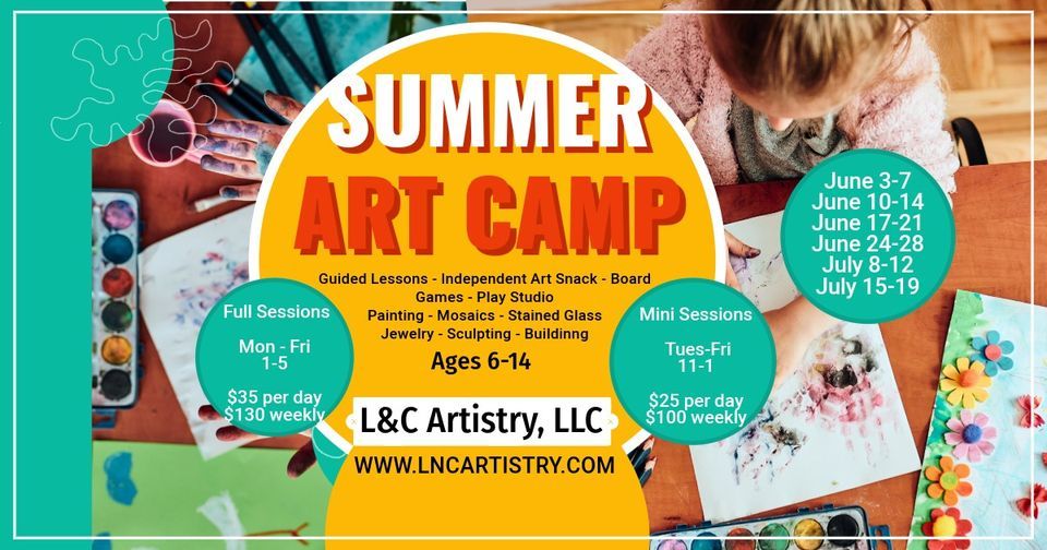 L&C Artistry Mini Art Camp Sessions