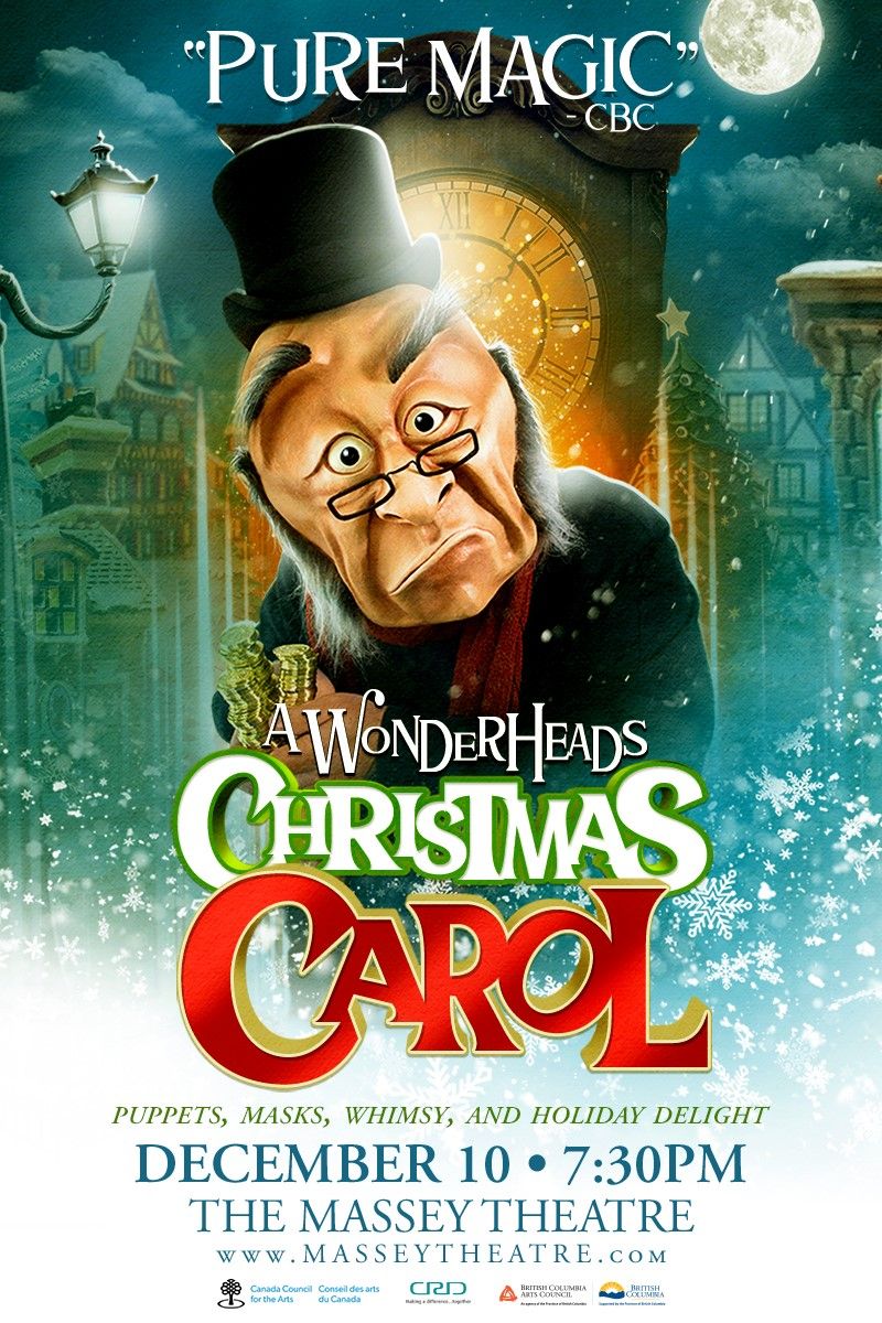 A Wonderheads Christmas Carol at Massey Theatre