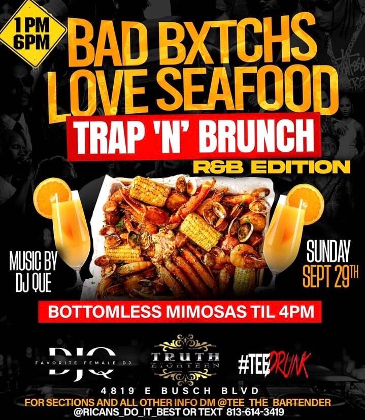 Bad Bxtchs LOVE Seafood R&B Brunch