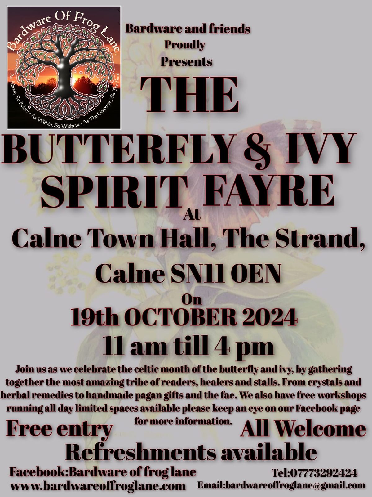 THE BUTTERFLY AND IVY SPIRIT FAYRE