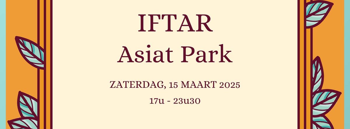 Langste tafel voor Iftar in Vilvoorde! @Asiat Park