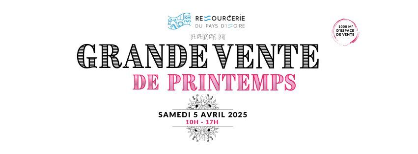 Grande vente de printemps