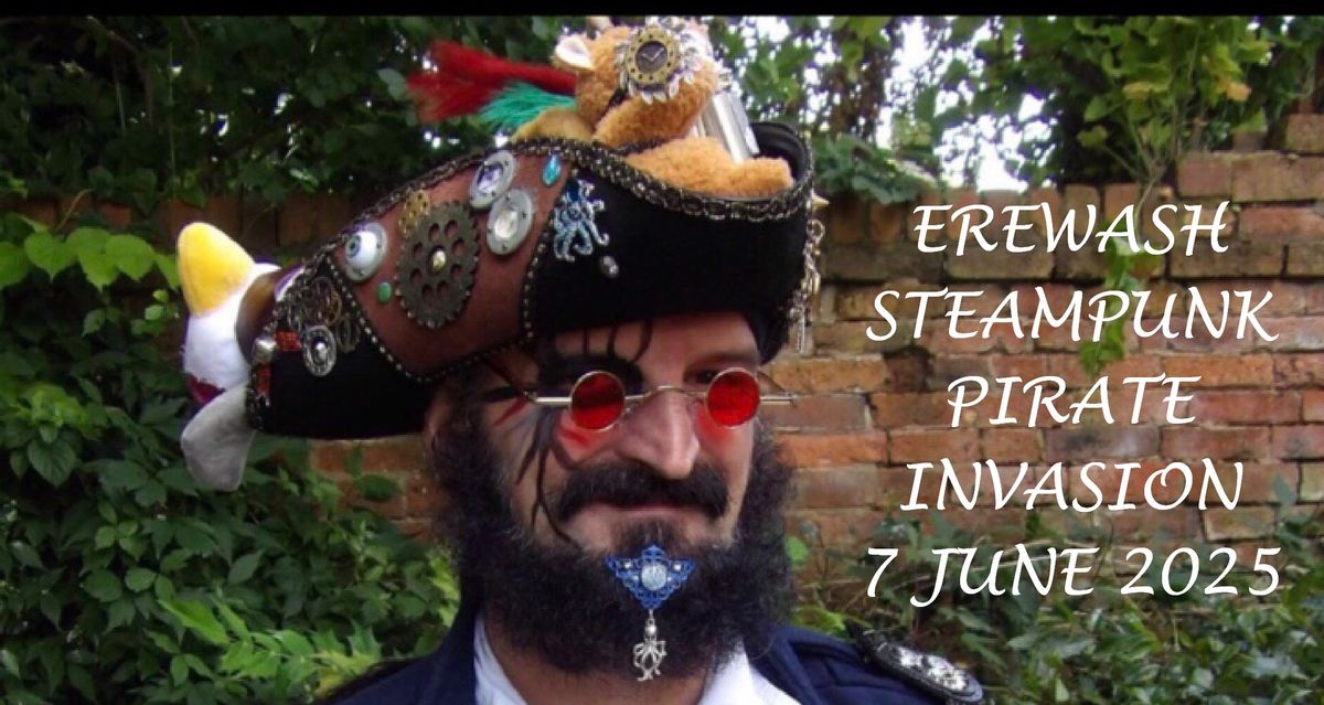 Erewash Steampunk Pirate Invasion 7 June 2025