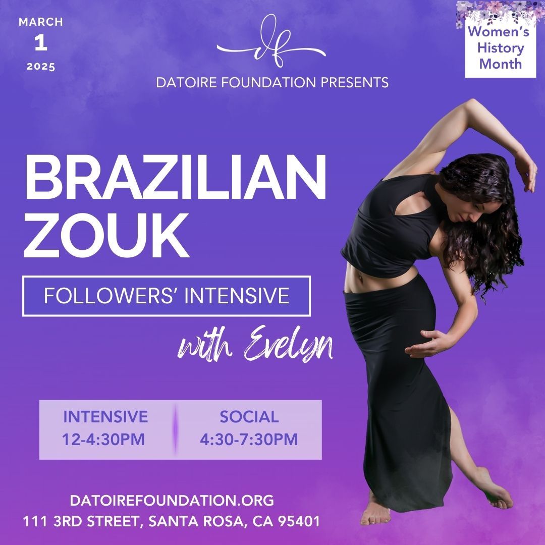 Brazilian Zouk Followers\u2019 Intensive w\/Evelyn