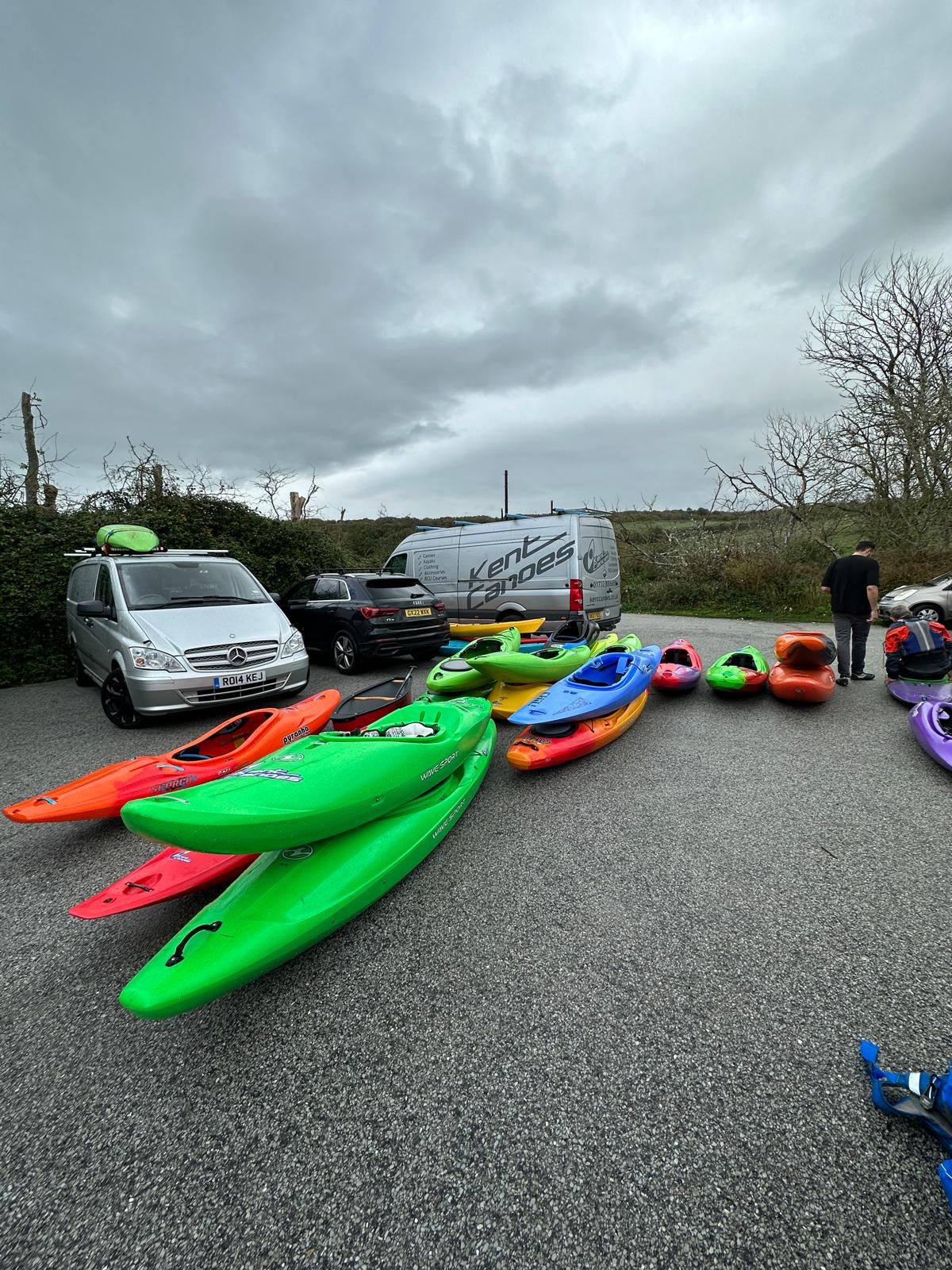 Kent Canoe: Kit Sale and boat demo