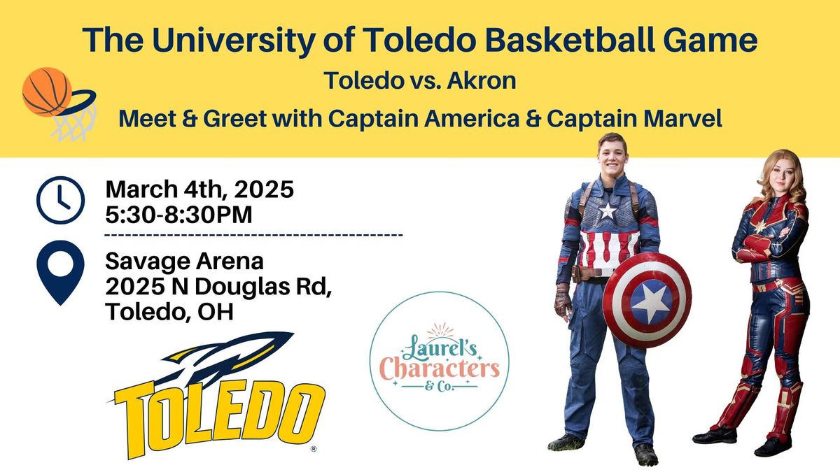 UT Basketball Game - Toledo vs. Akron