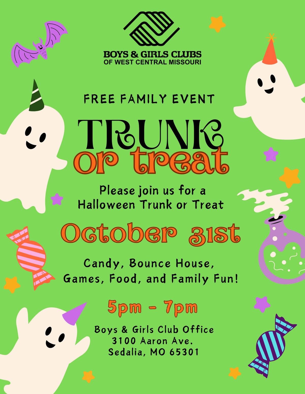 BGC Trunk or Treat