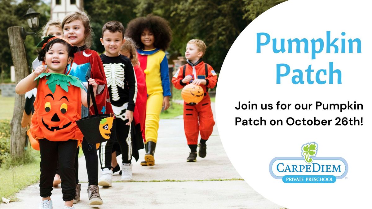 Join us for our Pumpkin Patch!