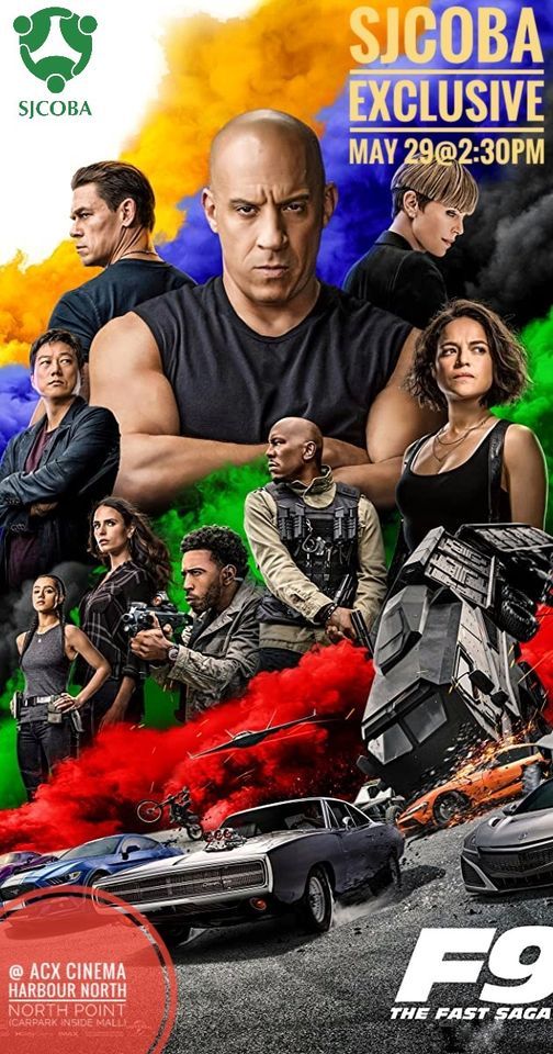 Sjcoba Movie Viewing Fast Furious 9 Acx Cinemas Hong Kong 29 May 21