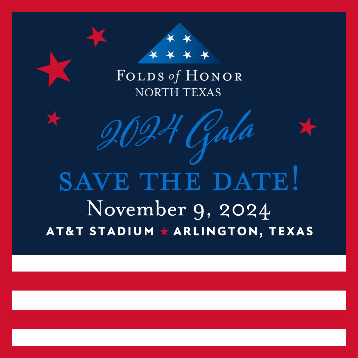 2024 North Texas Folds of Honor Gala