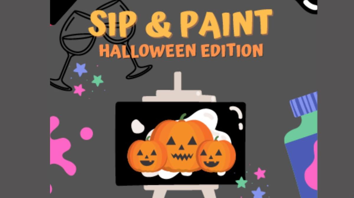 Sip & Paint - Halloween Edition