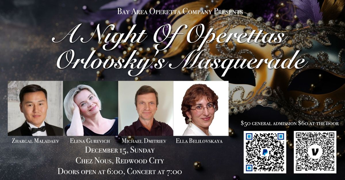 A Night of Operetta Orlovsky\u2019s Masquerade 