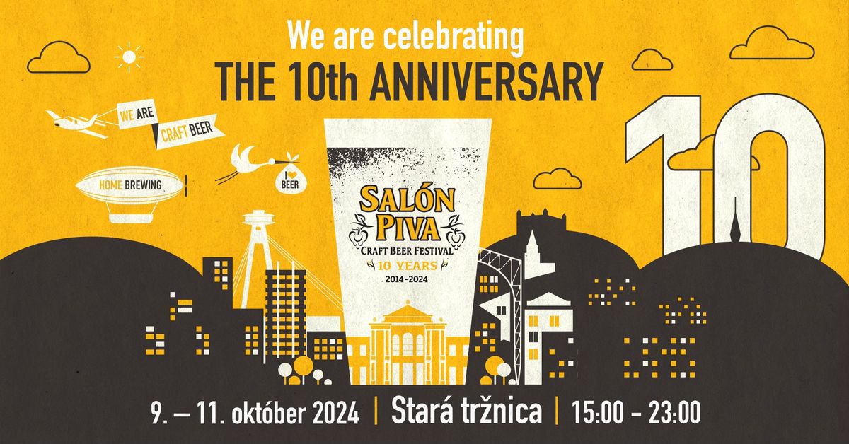 Sal\u00f3n Piva v Starej tr\u017enici - We are celebrating the 10th Anniversary