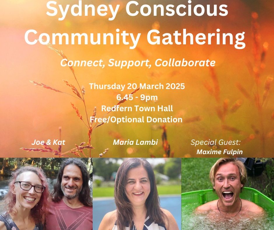 Sydney Conscious Community - Laughter Yoga with Maxime